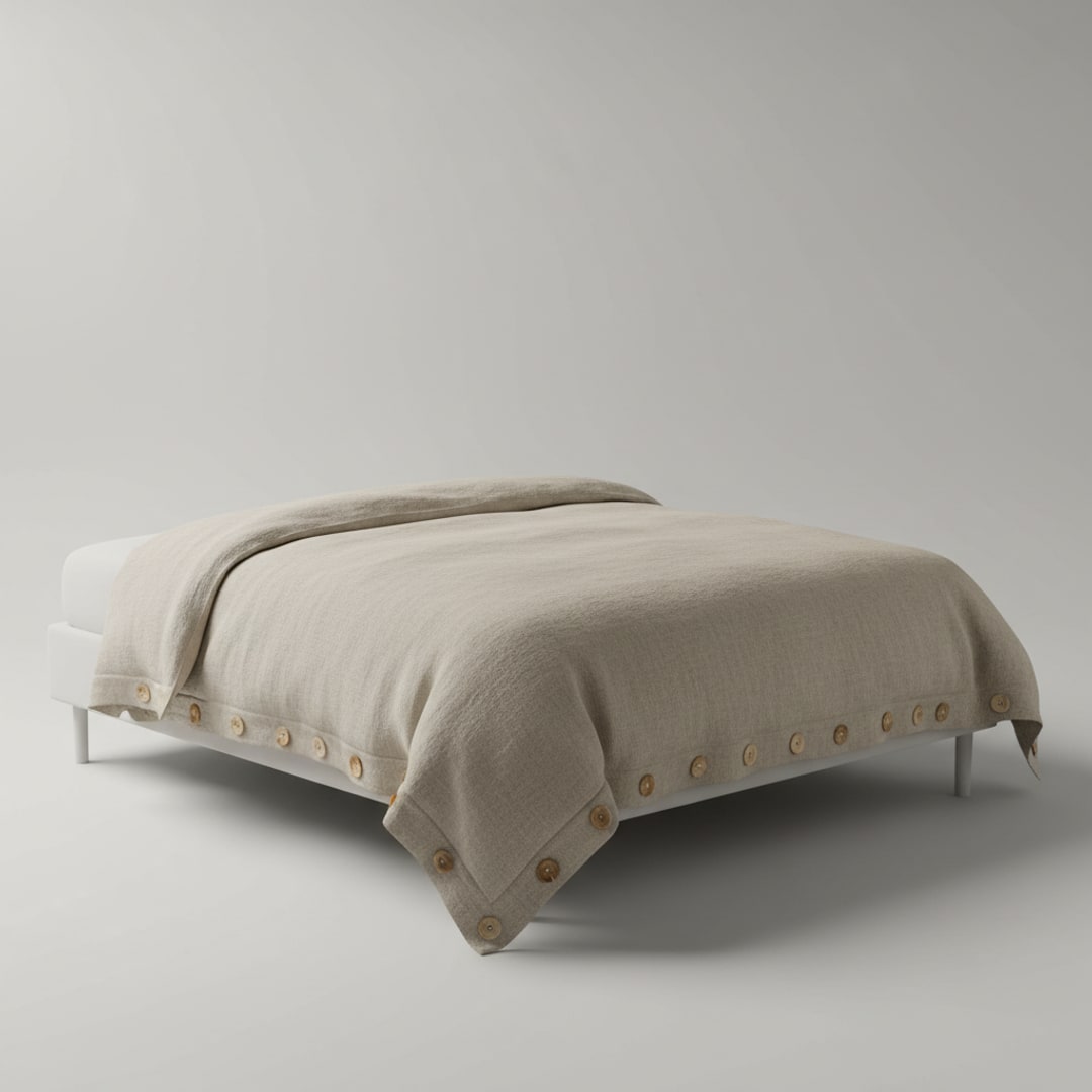 Stonewashed Linen Duvet Cover
