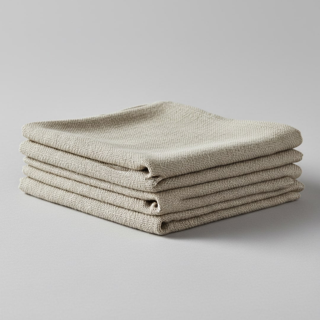 Loose-Weave Linen Napkins, Set of 4 — Siena Hem